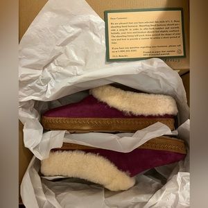 BRAND NEW LL Bean Women’s Wicked Good Slipper Squam Lake